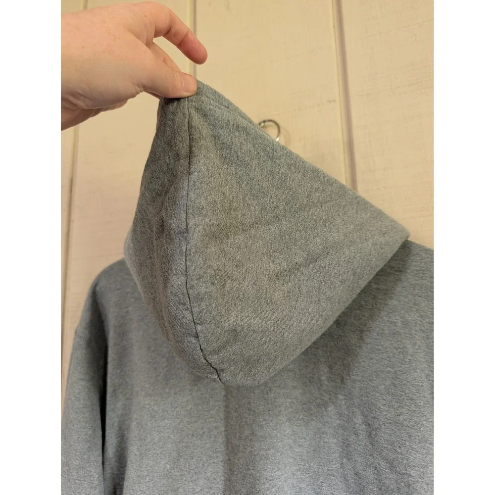 The North Face Mens Heritage Patch Pullover Hoodie Grey XXL NF0A7UNN